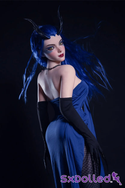 Kiana A (D-Cup) (164cm) | Blue Hair Demon Sex Doll | Rosretty D-Cup / 164cm / Blue Sex Doll