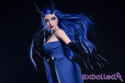 Kiana A (D-Cup) (164cm) | Blue Hair Demon Sex Doll | Rosretty D-Cup / 164cm / Blue Sex Doll