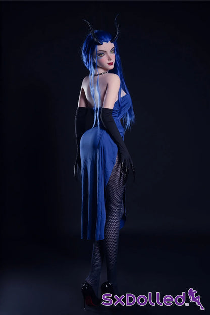 Kiana A (D-Cup) (164cm) | Blue Hair Demon Sex Doll | Rosretty D-Cup / 164cm / Blue Sex Doll