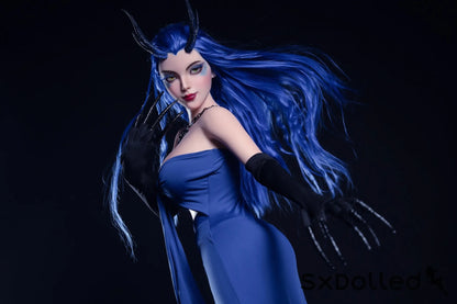 Kiana A (D-Cup) (164cm) | Blue Hair Demon Sex Doll | Rosretty D-Cup / 164cm / Blue Sex Doll
