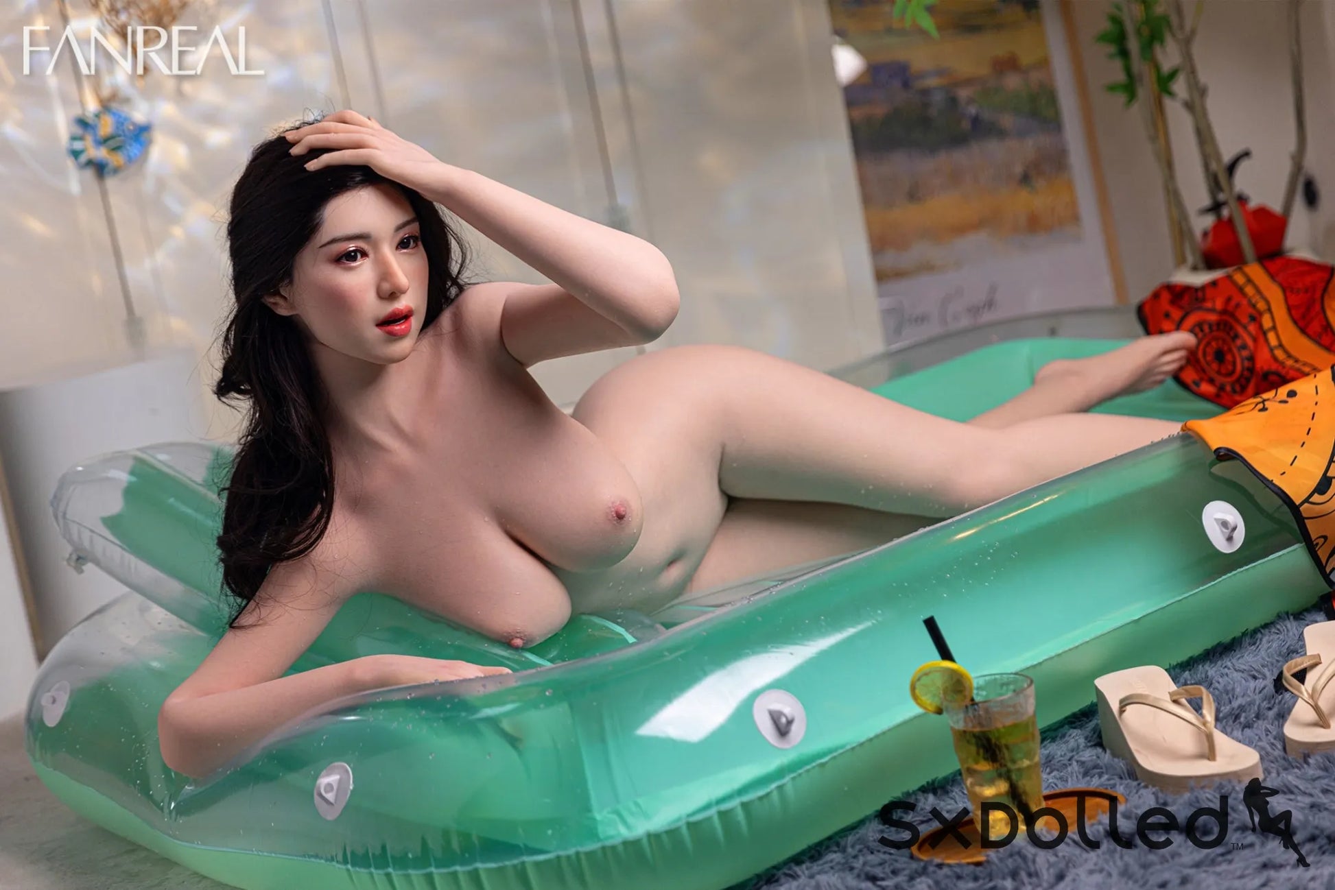 Kimmy A (F Cup) (155cm) | Ultra Realistic Asian Sex Doll | Fanreal F Cup / 155cm / Brunette Sex Doll