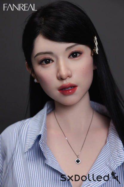 Kimmy B (F Cup) (155cm) | Asian Ultra Realistic Sex Doll | Fanreal F Cup / 155cm / Black Sex Doll