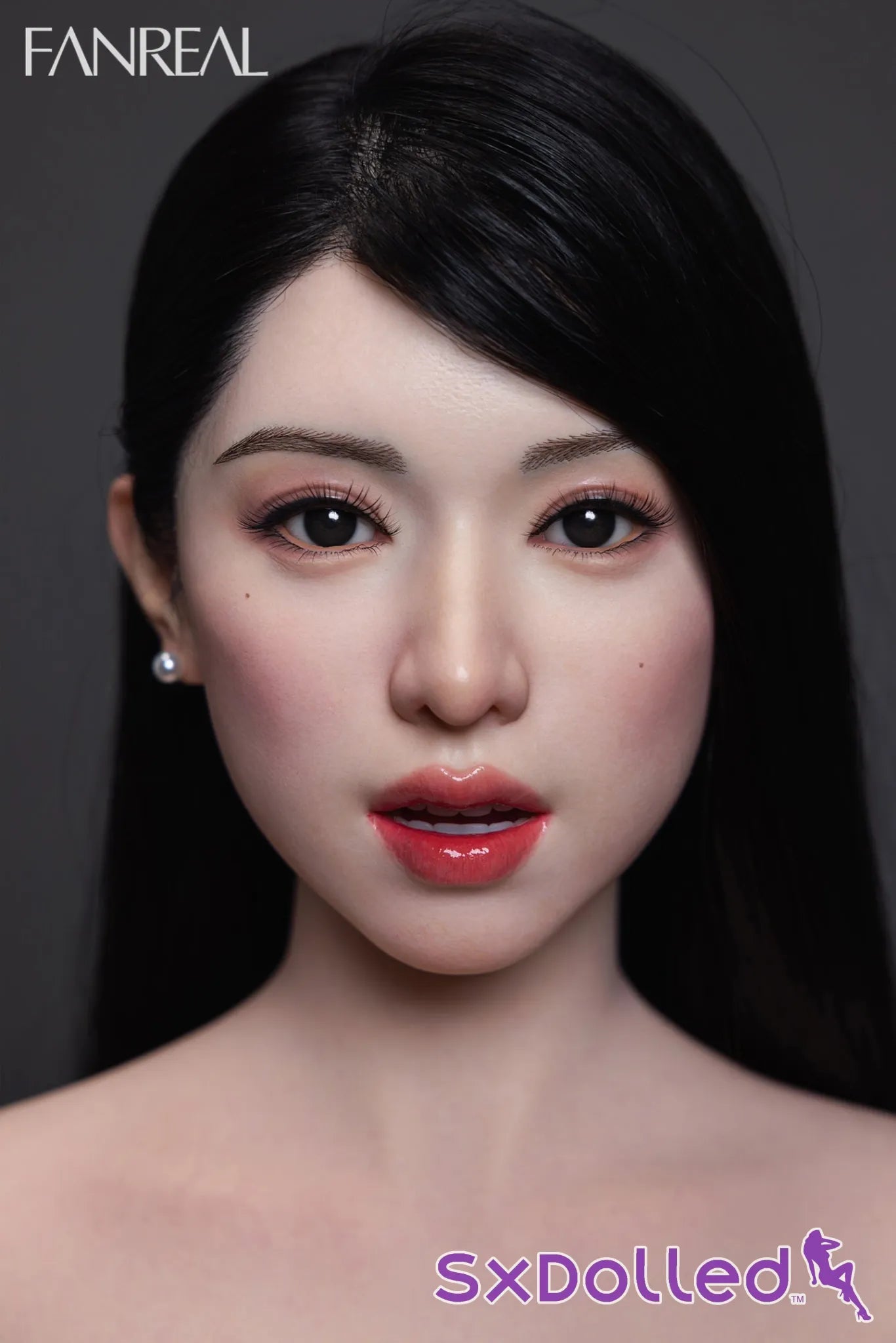 Kimmy B (F Cup) (155cm) | Asian Ultra Realistic Sex Doll | Fanreal F Cup / 155cm / Black Sex Doll