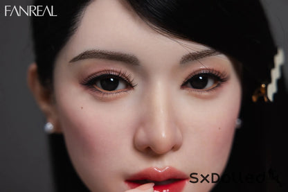 Kimmy B (F Cup) (155cm) | Asian Ultra Realistic Sex Doll | Fanreal F Cup / 155cm / Black Sex Doll