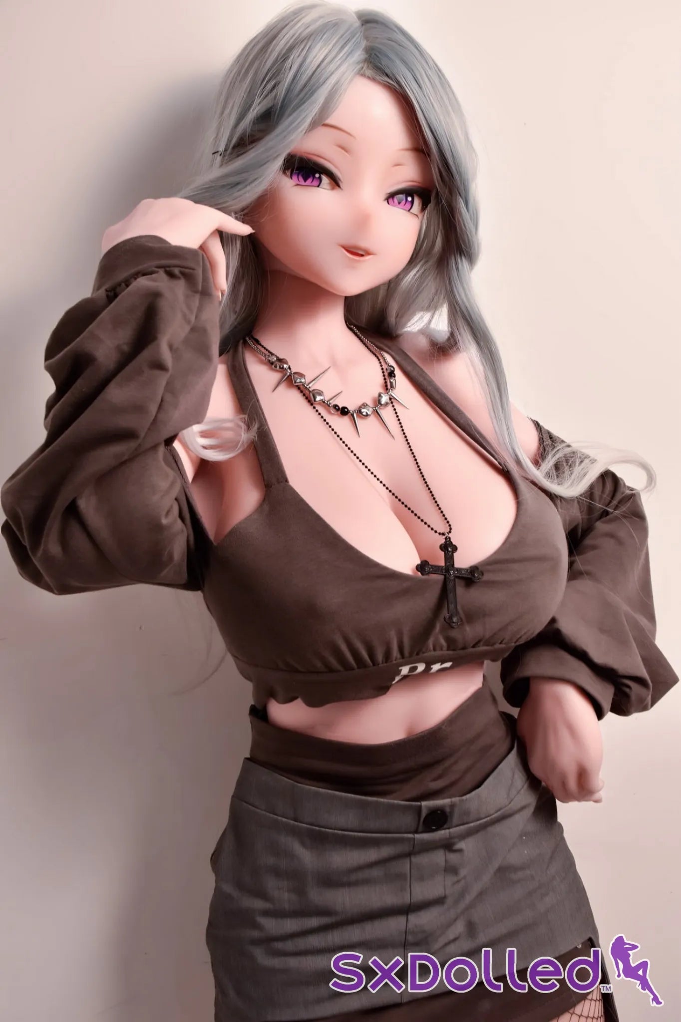 Kira Chiyuki (E-Cup) (160cm) | Silver Hair Anime Sex Doll | Elsa Babe E-Cup / 160cm / Silver Sex Doll