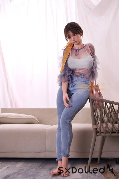 Kitty (H-Cup) (161cm) | Curvy Busty Asian Sex Doll | Irontech Doll H-Cup / 161cm / Brunette Sex Doll