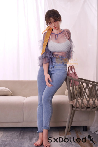 Kitty (H-Cup) (161cm) | Curvy Busty Asian Sex Doll | Irontech Doll H-Cup / 161cm / Brunette Sex Doll
