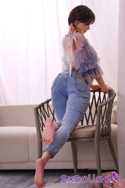 Kitty (H-Cup) (161cm) | Curvy Busty Asian Sex Doll | Irontech Doll H-Cup / 161cm / Brunette Sex Doll