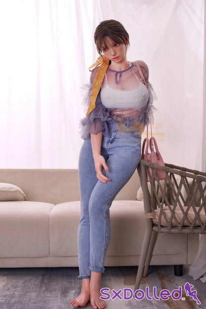 Kitty (H-Cup) (161cm) | Curvy Busty Asian Sex Doll | Irontech Doll H-Cup / 161cm / Brunette Sex Doll