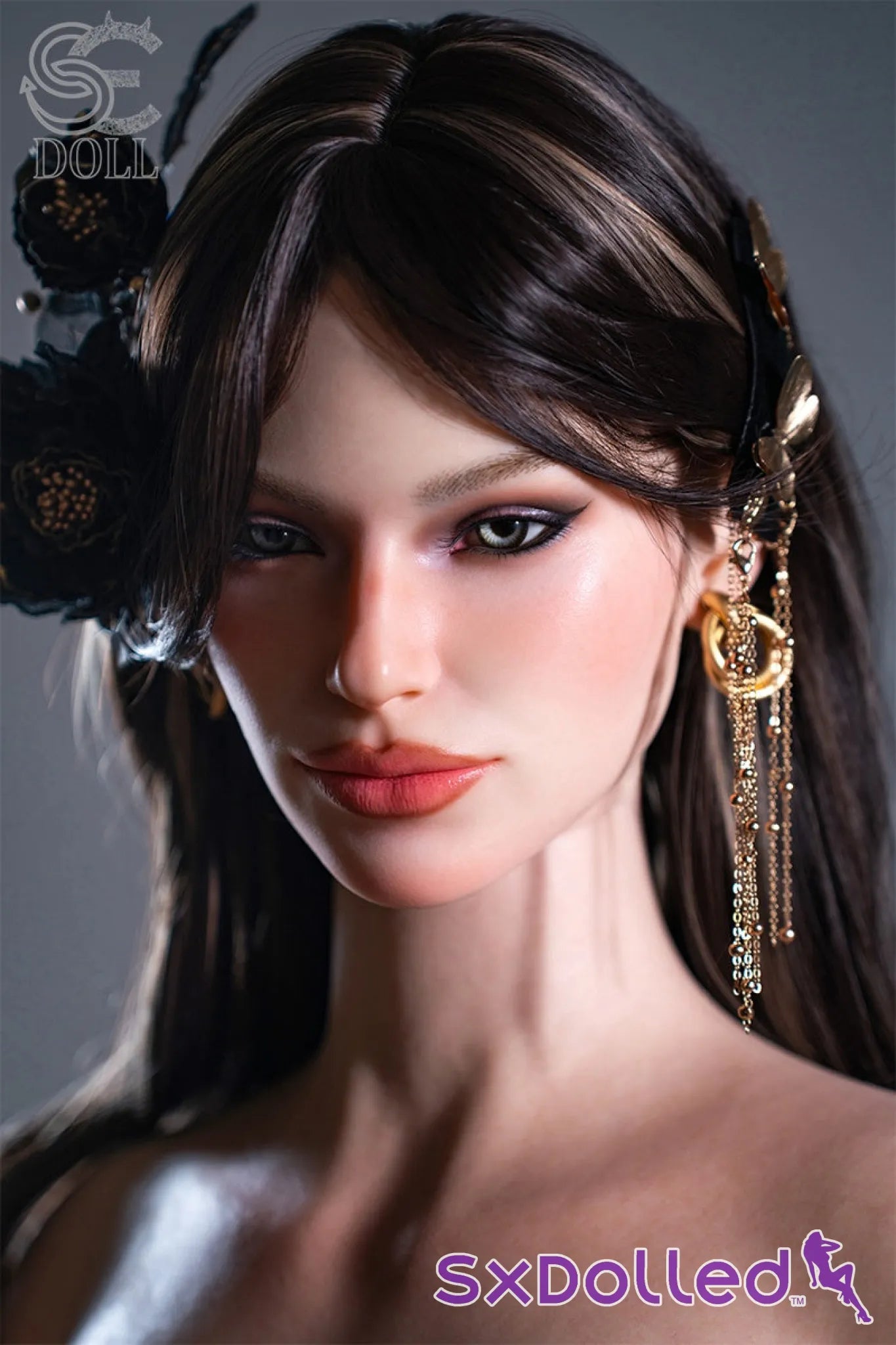 Knox.A (G-Cup) (111cm) | European Thick Sex Doll Torso | SE Doll G-Cup / 111cm / Brunette Sex Torso