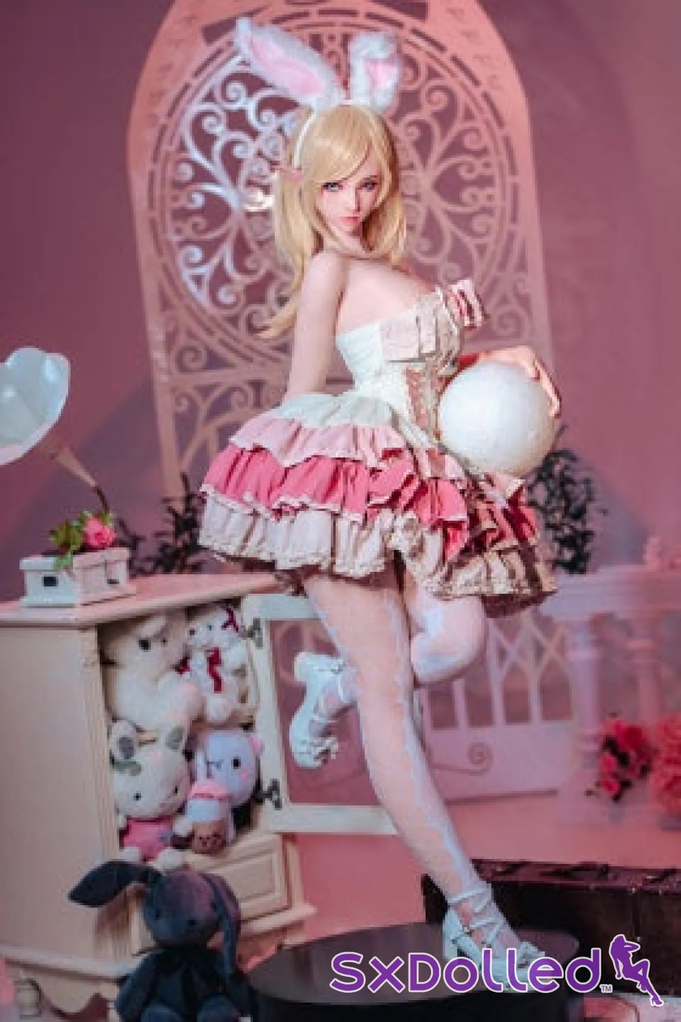 Kotone (K-Cup) (155cm) | Blonde Bunny Cosplay Sex Doll | AITIA K-Cup / 155cm / Blonde Sex Doll