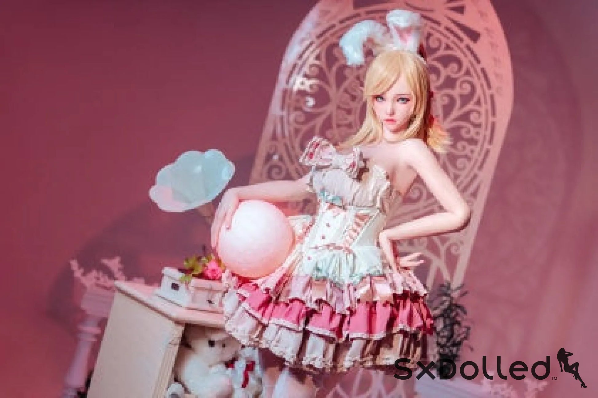 Kotone (K-Cup) (155cm) | Blonde Bunny Cosplay Sex Doll | AITIA K-Cup / 155cm / Blonde Sex Doll
