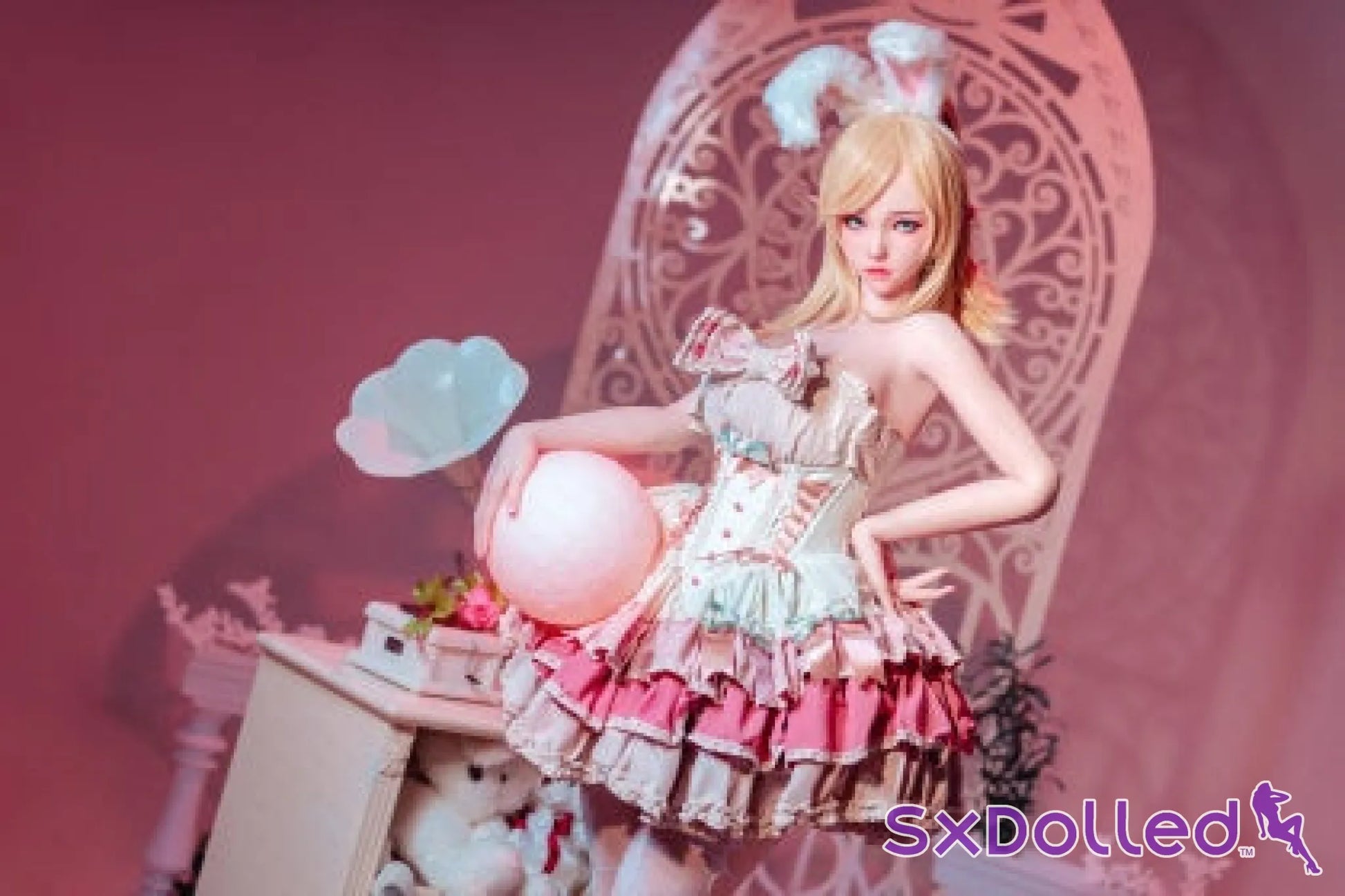 Kotone (K-Cup) (155cm) | Blonde Bunny Cosplay Sex Doll | AITIA K-Cup / 155cm / Blonde Sex Doll