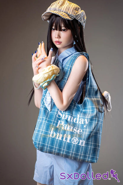 Kurumi B (A-Cup) (161cm) | Slim Asian Star Sex Doll | Irontech Doll - A-Cup / 161cm / Black - Sex Doll