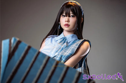 Kurumi B (A-Cup) (161cm) | Slim Asian Star Sex Doll | Irontech Doll - A-Cup / 161cm / Black - Sex Doll