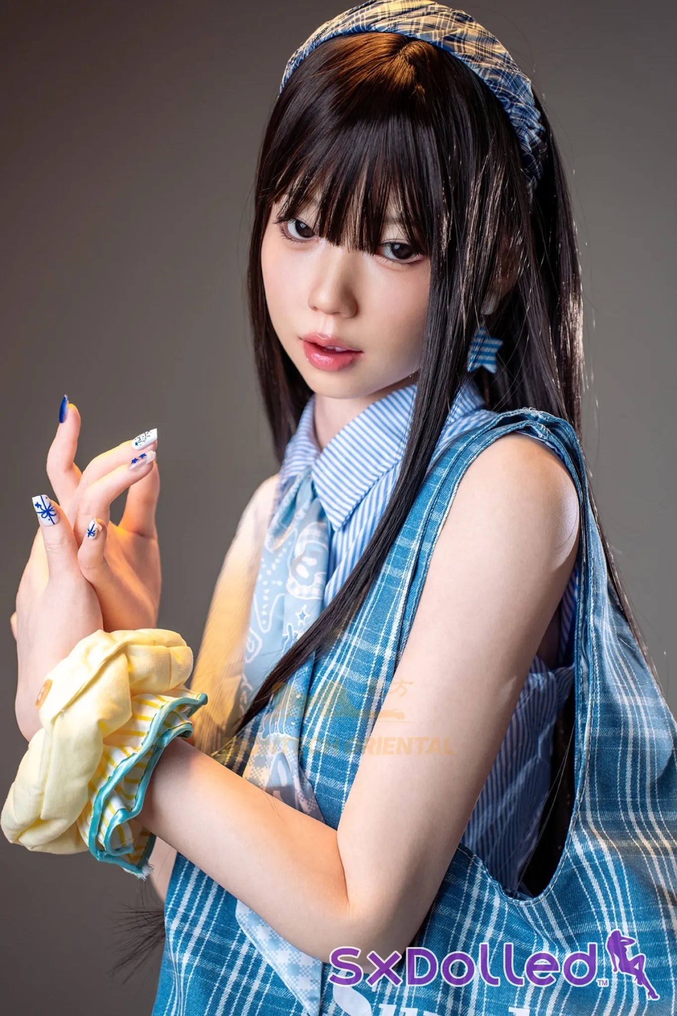 Kurumi B (A-Cup) (161cm) | Slim Asian Star Sex Doll | Irontech Doll - A-Cup / 161cm / Black - Sex Doll