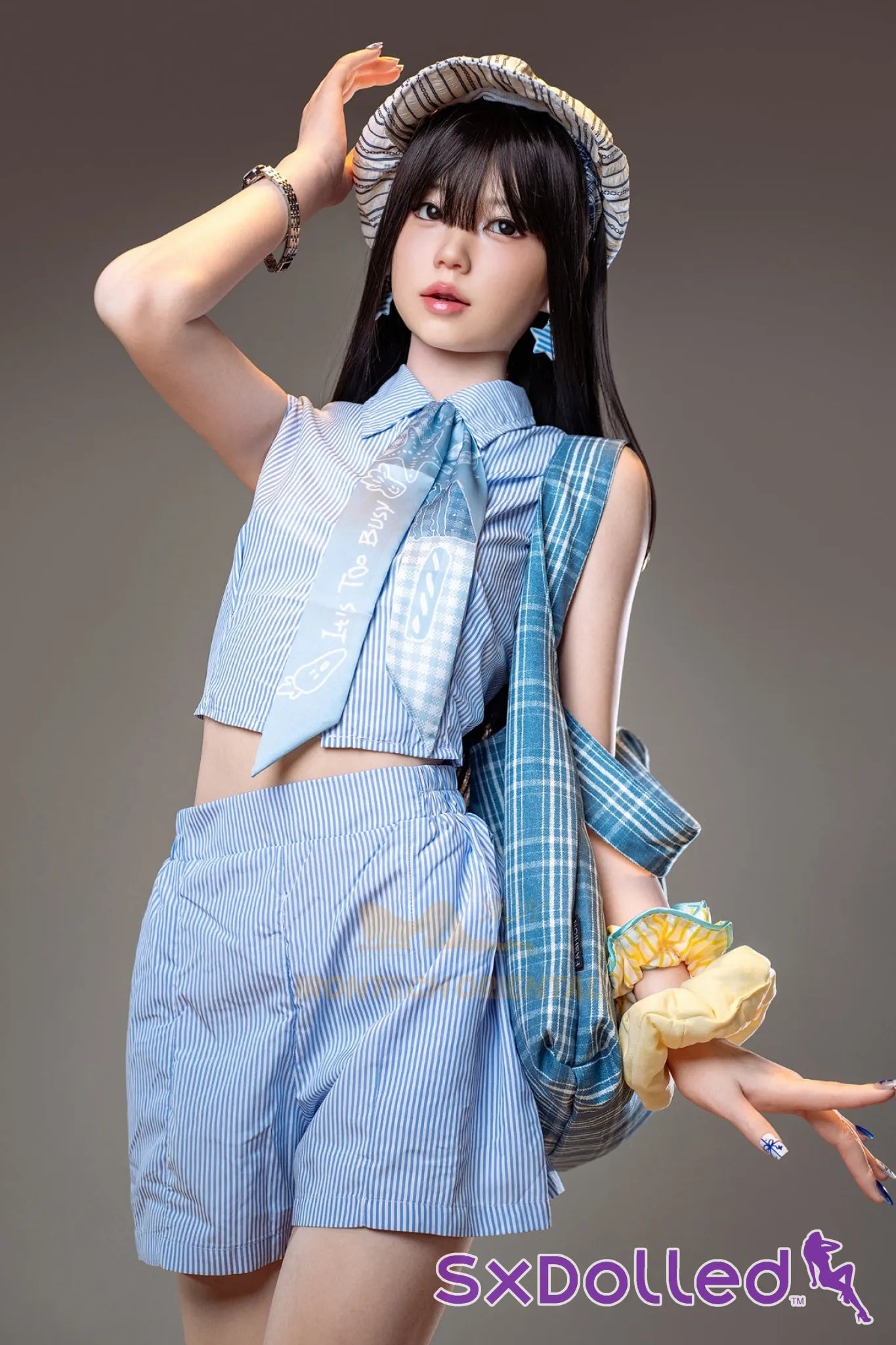 Kurumi B (A-Cup) (161cm) | Slim Asian Star Sex Doll | Irontech Doll - A-Cup / 161cm / Black - Sex Doll