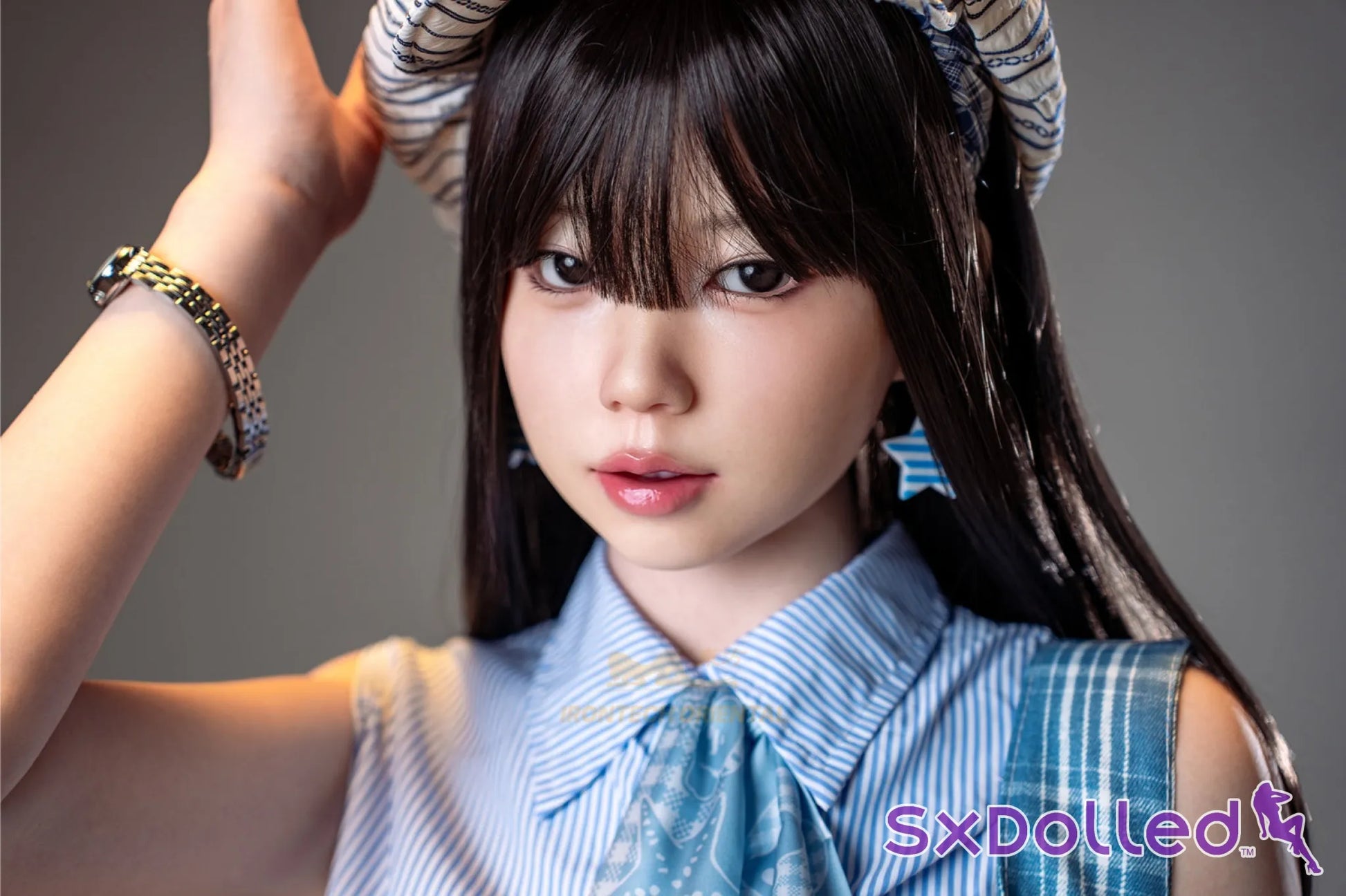 Kurumi B (A-Cup) (161cm) | Slim Asian Star Sex Doll | Irontech Doll - A-Cup / 161cm / Black - Sex Doll