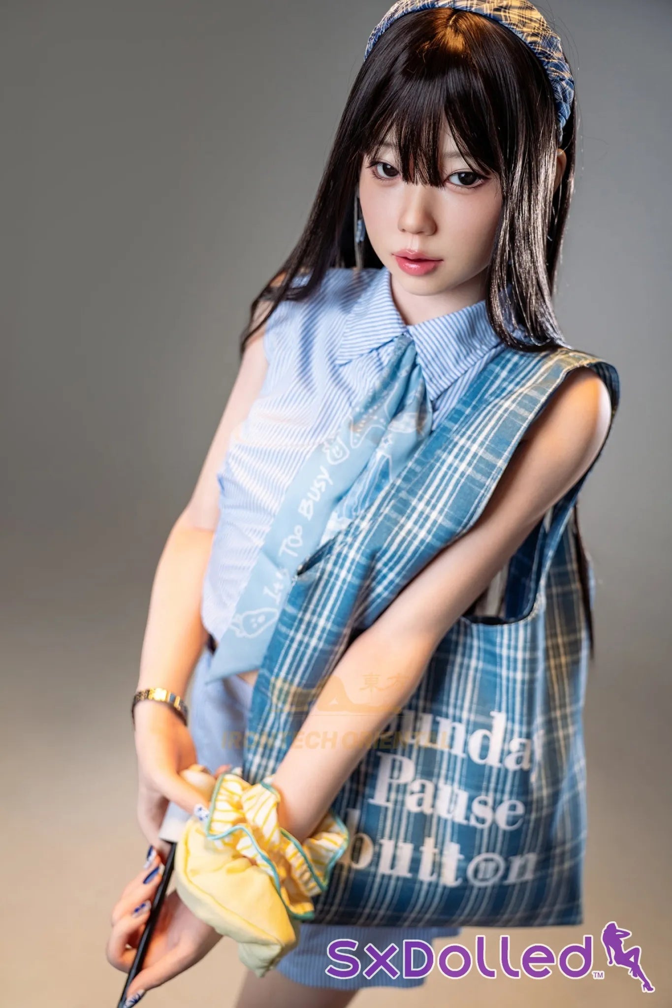 Kurumi B (A-Cup) (161cm) | Slim Asian Star Sex Doll | Irontech Doll - A-Cup / 161cm / Black - Sex Doll
