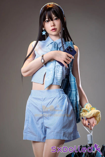 Kurumi B (A-Cup) (161cm) | Slim Asian Star Sex Doll | Irontech Doll - A-Cup / 161cm / Black - Sex Doll
