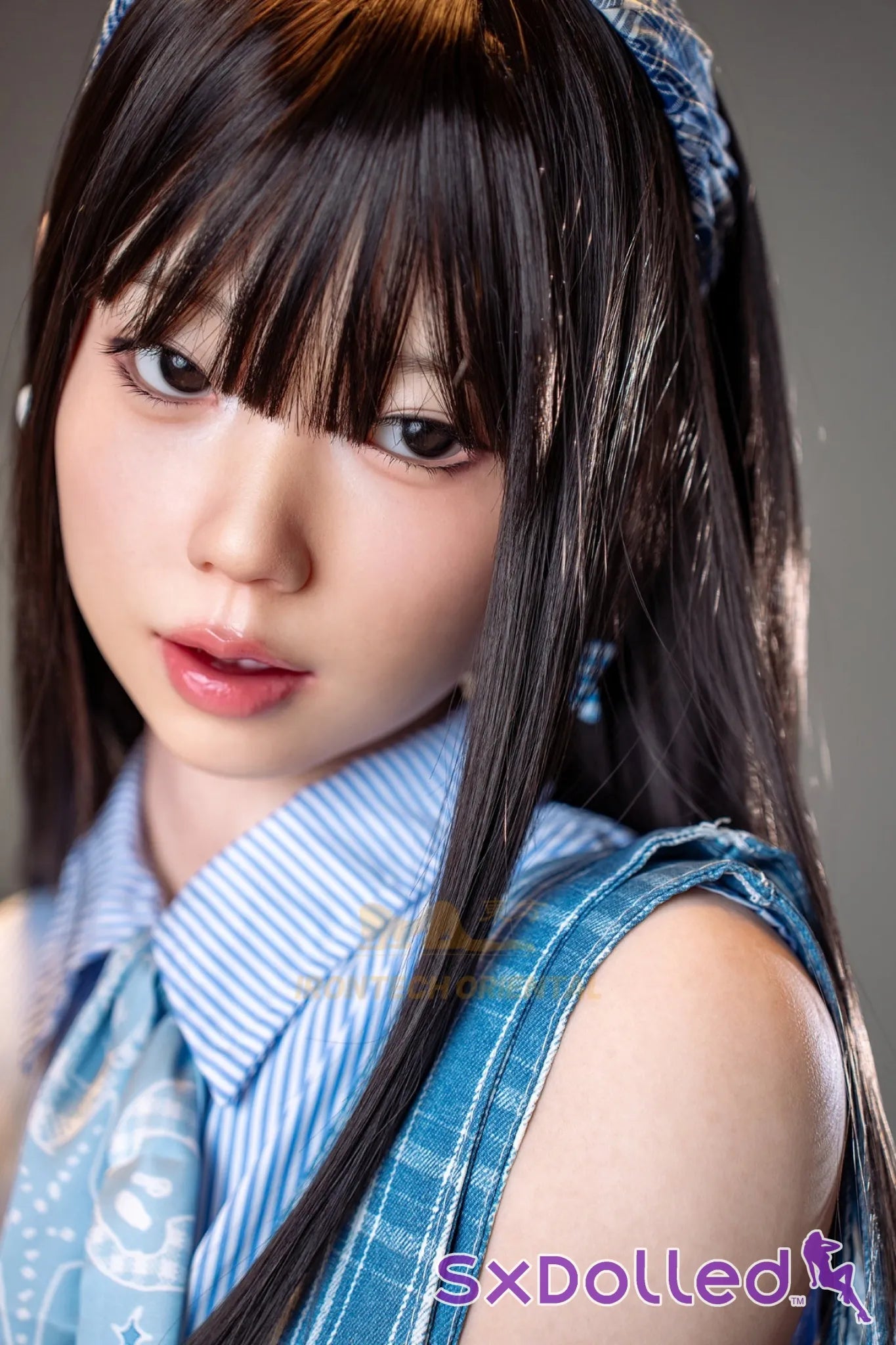 Kurumi B (A-Cup) (161cm) | Slim Asian Star Sex Doll | Irontech Doll - A-Cup / 161cm / Black - Sex Doll