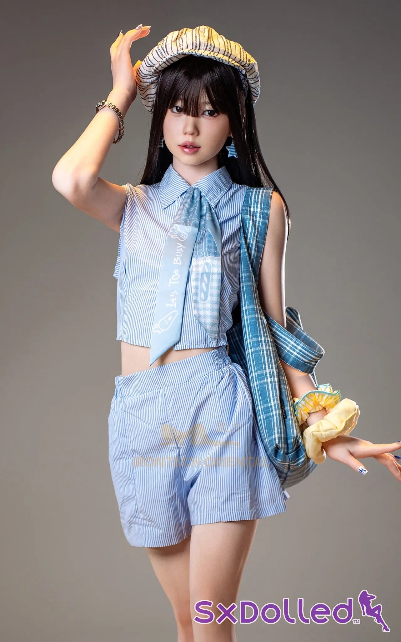 Kurumi B (A-Cup) (161cm) | Slim Asian Star Sex Doll | Irontech Doll - A-Cup / 161cm / Black - Sex Doll