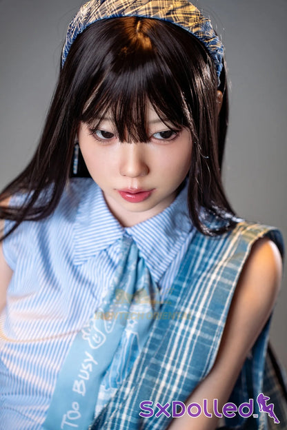 Kurumi B (A-Cup) (161cm) | Slim Asian Star Sex Doll | Irontech Doll - A-Cup / 161cm / Black - Sex Doll
