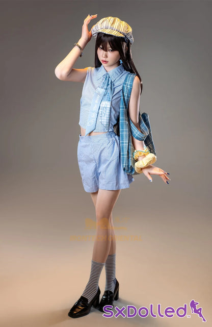Kurumi B (A-Cup) (161cm) | Slim Asian Star Sex Doll | Irontech Doll - A-Cup / 161cm / Black - Sex Doll