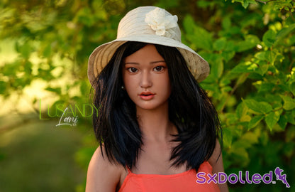 Lani (E-Cup) (161cm) | Silicone Tan Slim Asian Sex Doll | Lusandy E-Cup / 161cm / Black Sex Doll