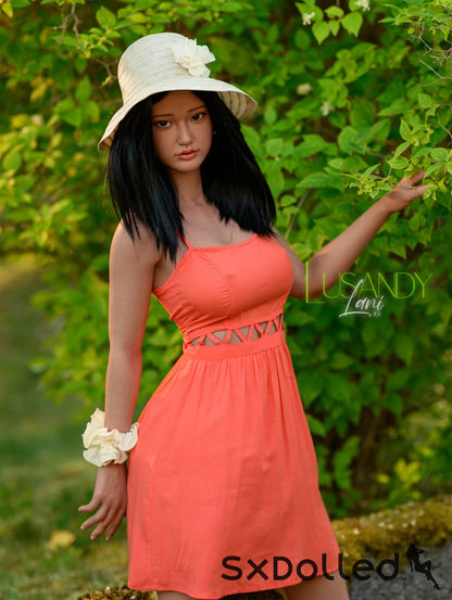 Lani (E-Cup) (161cm) | Silicone Tan Slim Asian Sex Doll | Lusandy E-Cup / 161cm / Black Sex Doll