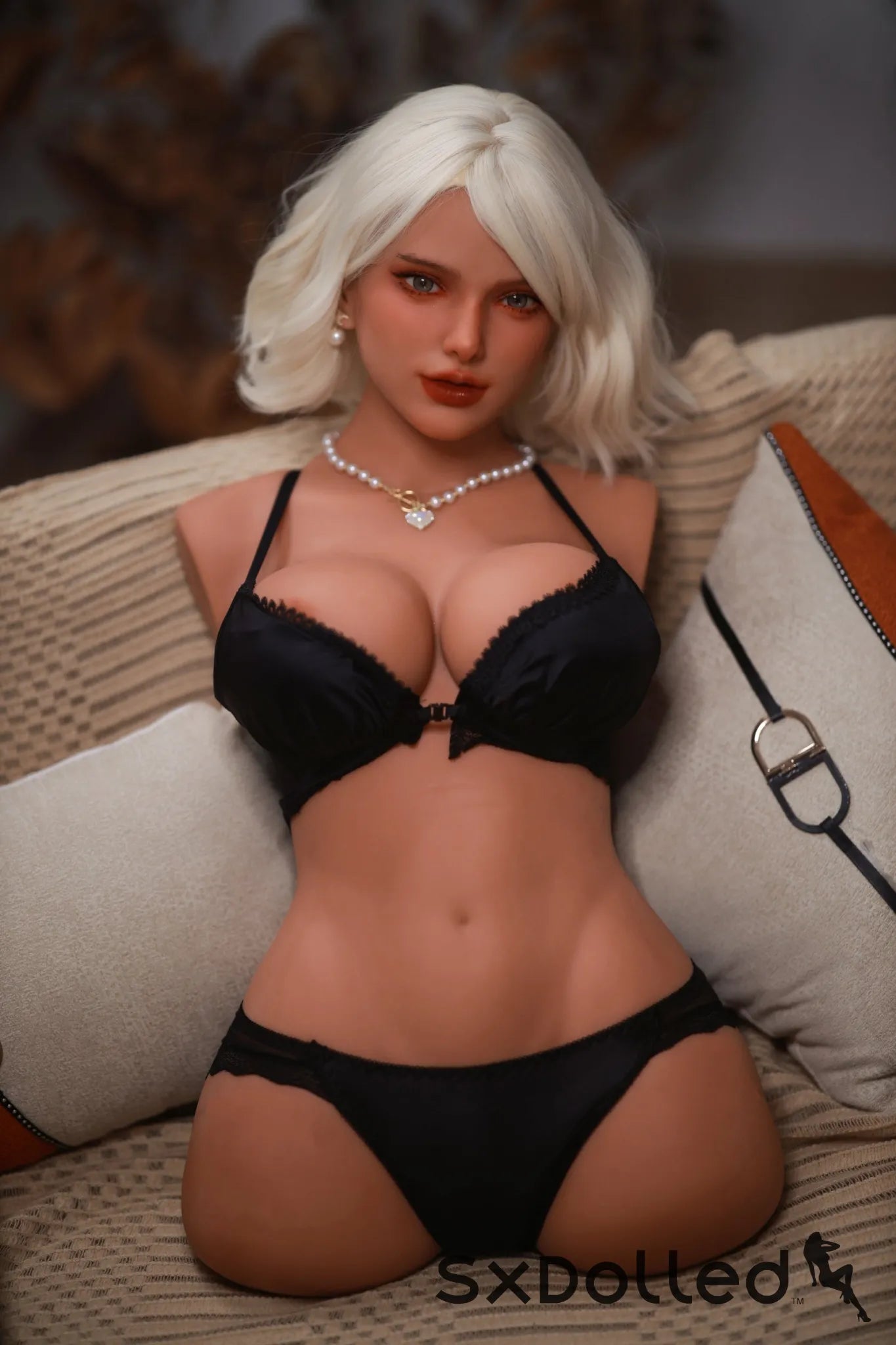 Lauraine (E-Cup) (86cm) | Sex Doll Torso | Fire Doll | SxDolled.