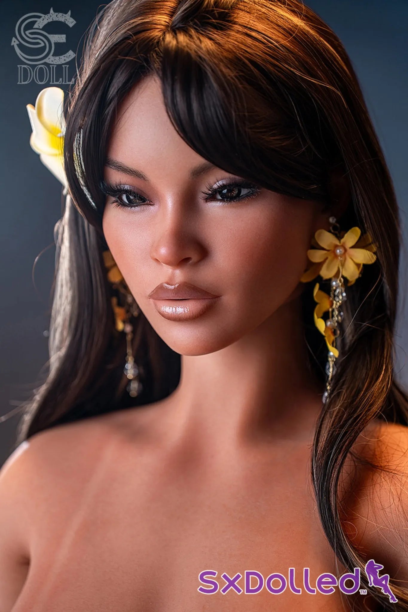 Leilani.A (J-Cup) (155cm) | Thick Latina Beach Babe Sex Doll | SE Doll - J-Cup / 155cm / Brunette - Sex Doll