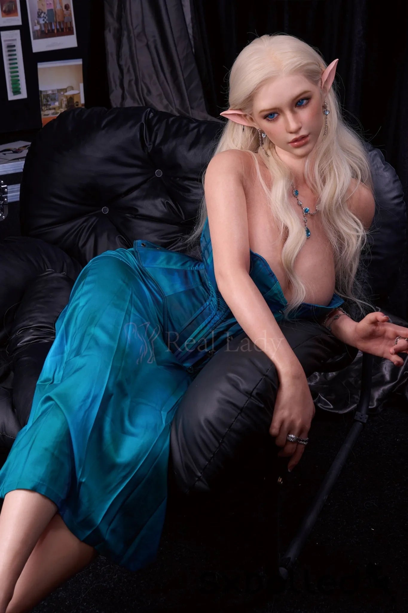 Lena G (J-Cup) (159cm) | Nightclub Boss Sex Doll | Real Lady J-Cup / 159cm / Blonde Sex Doll