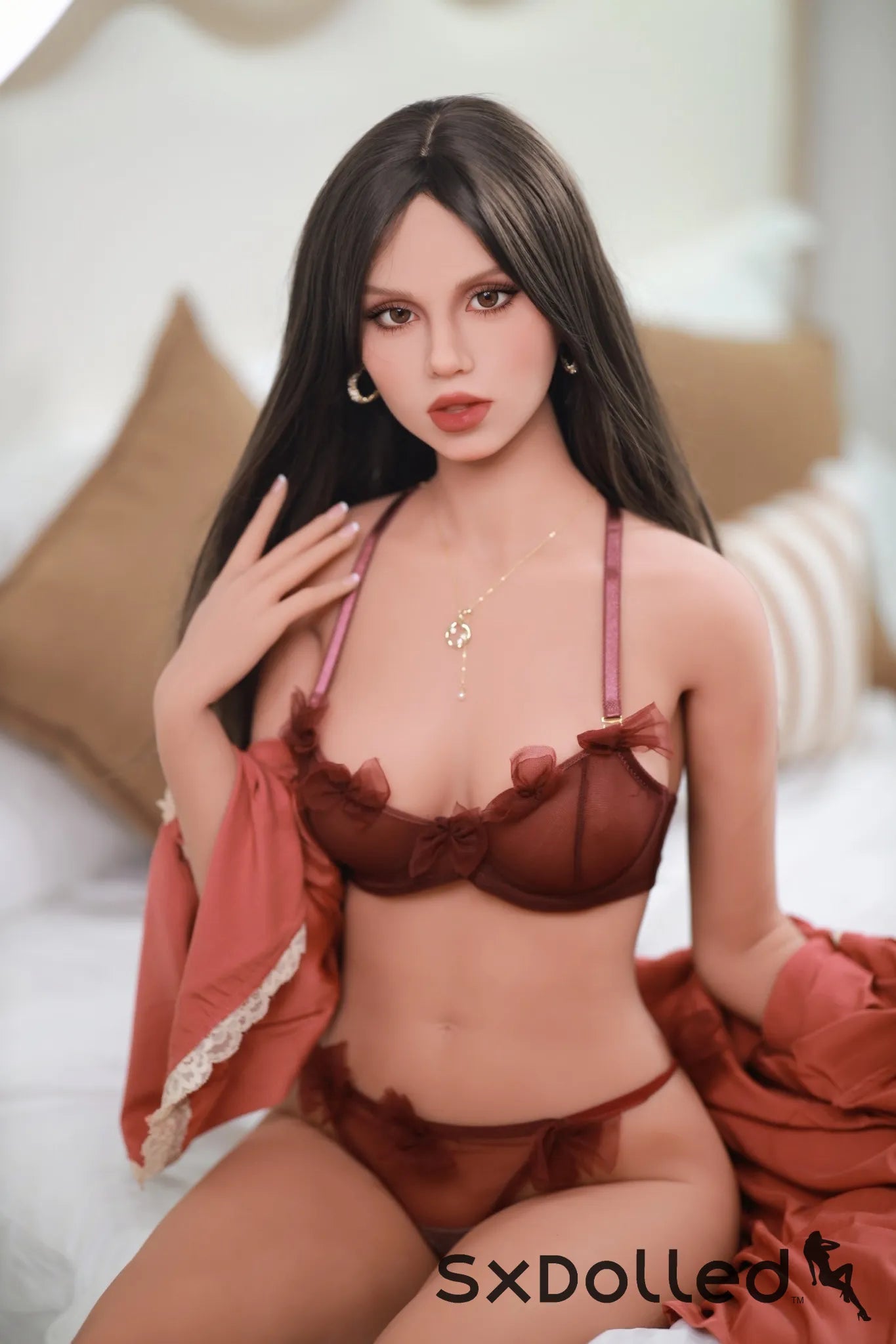 Leona A (C-Cup) (159cm) | Latina Slim Tanned Sex Doll | Fire Doll C-Cup / 159cm / Brunette Sex Doll
