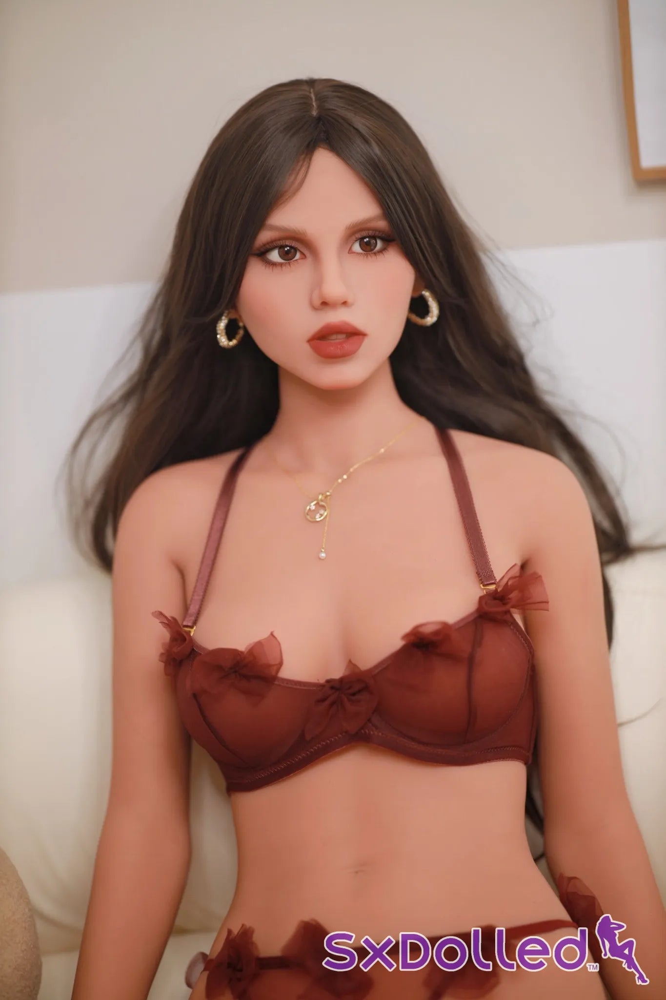 Leona A (C-Cup) (159cm) | Latina Slim Tanned Sex Doll | Fire Doll C-Cup / 159cm / Brunette Sex Doll