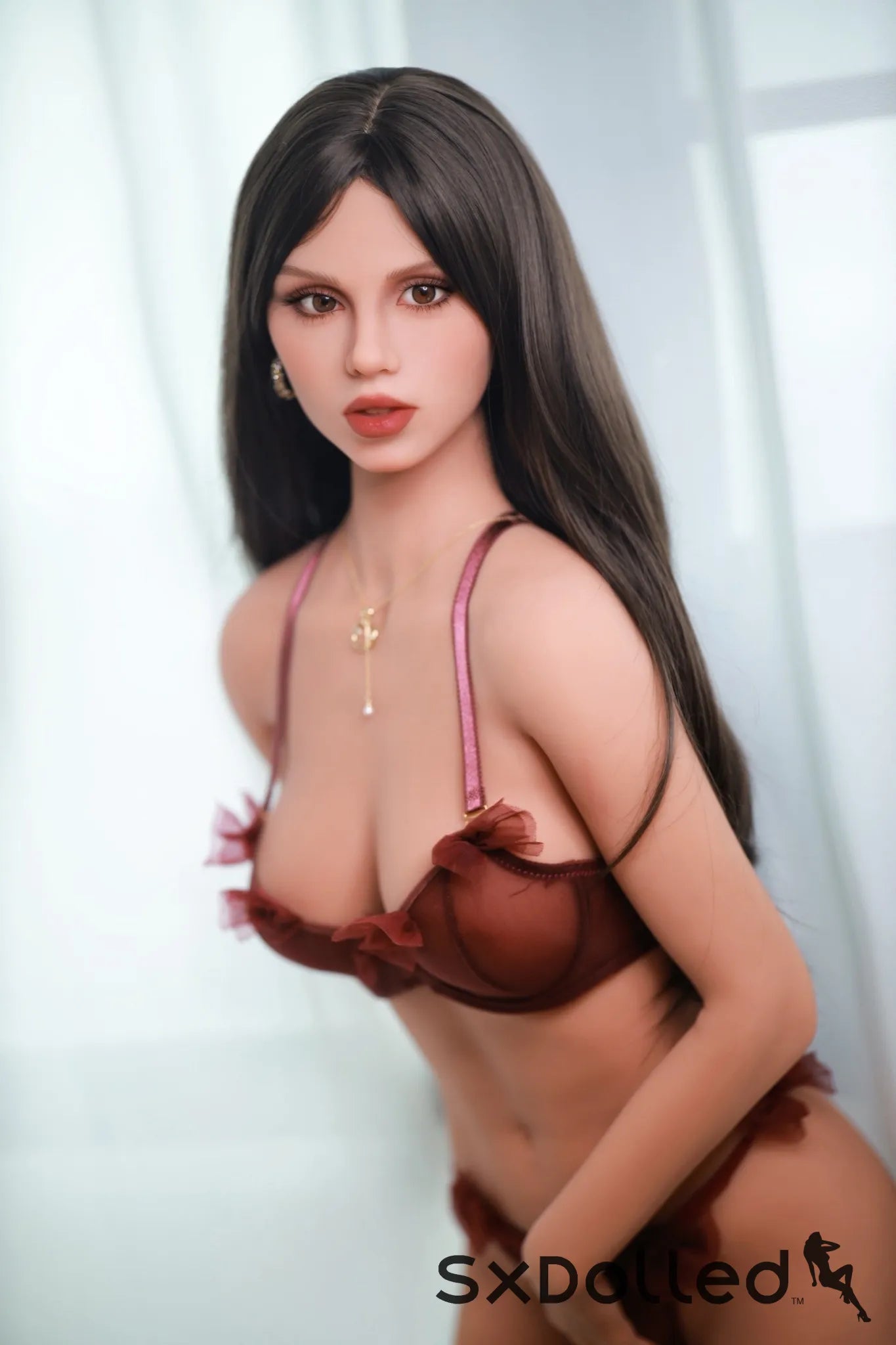 Leona A (C-Cup) (159cm) | Latina Slim Tanned Sex Doll | Fire Doll C-Cup / 159cm / Brunette Sex Doll