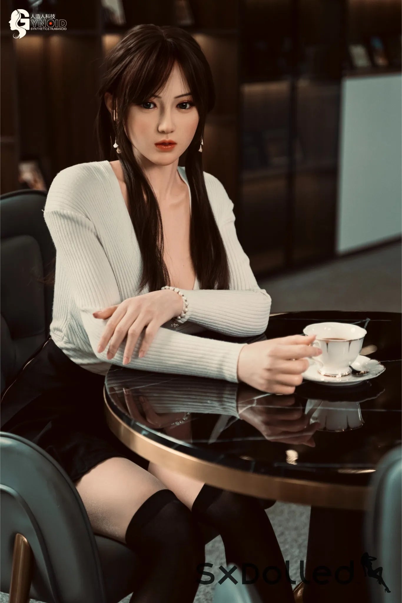 Leyla A (I-Cup) (168cm) | Ultra Realistic Sex Doll | Gynoid Doll I-Cup / 168cm / Brunette Sex Doll