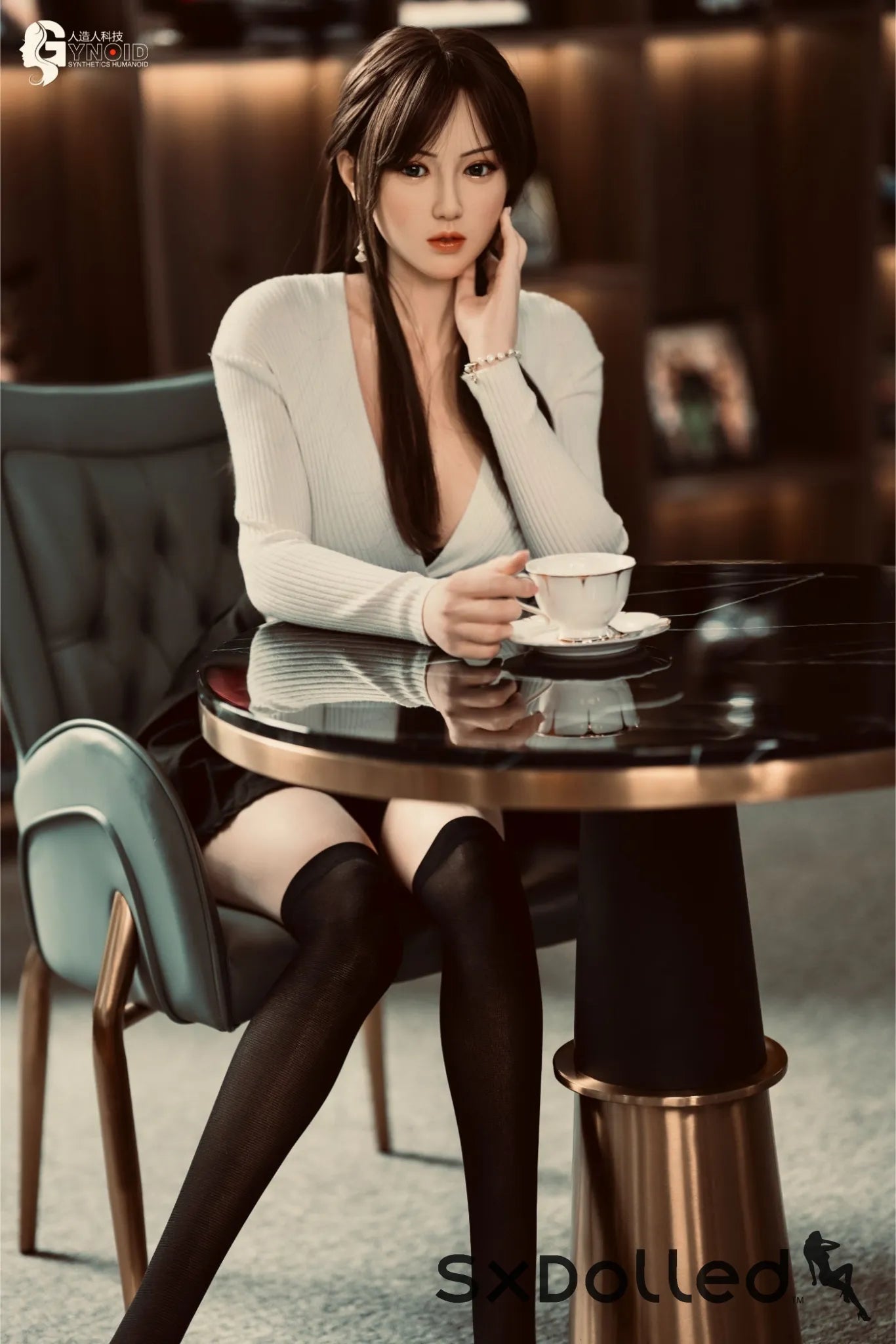 Leyla A (I-Cup) (168cm) | Ultra Realistic Sex Doll | Gynoid Doll I-Cup / 168cm / Brunette Sex Doll