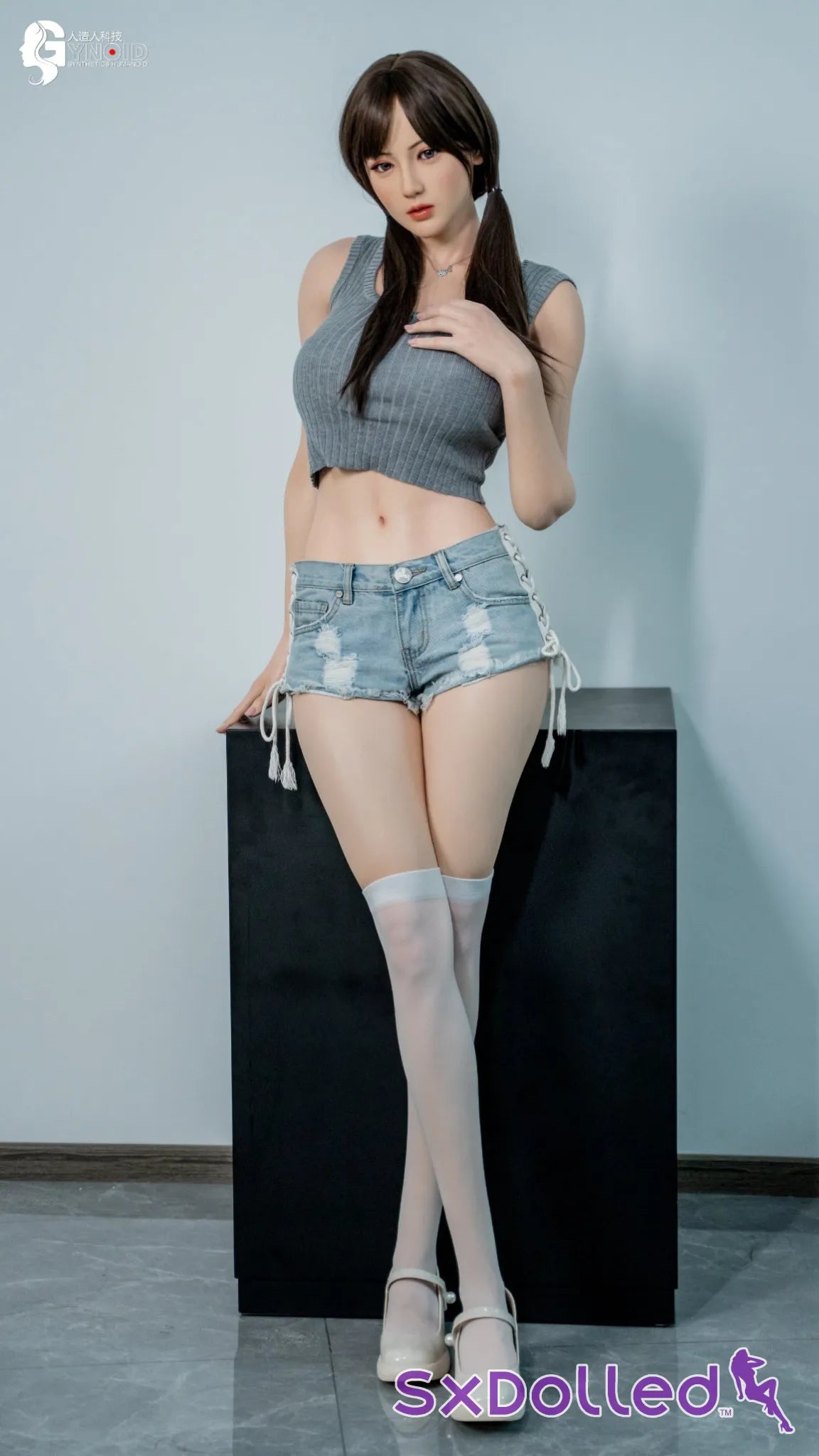 Leyla A (I-Cup) (168cm) | Ultra Realistic Sex Doll | Gynoid Doll I-Cup / 168cm / Brunette Sex Doll