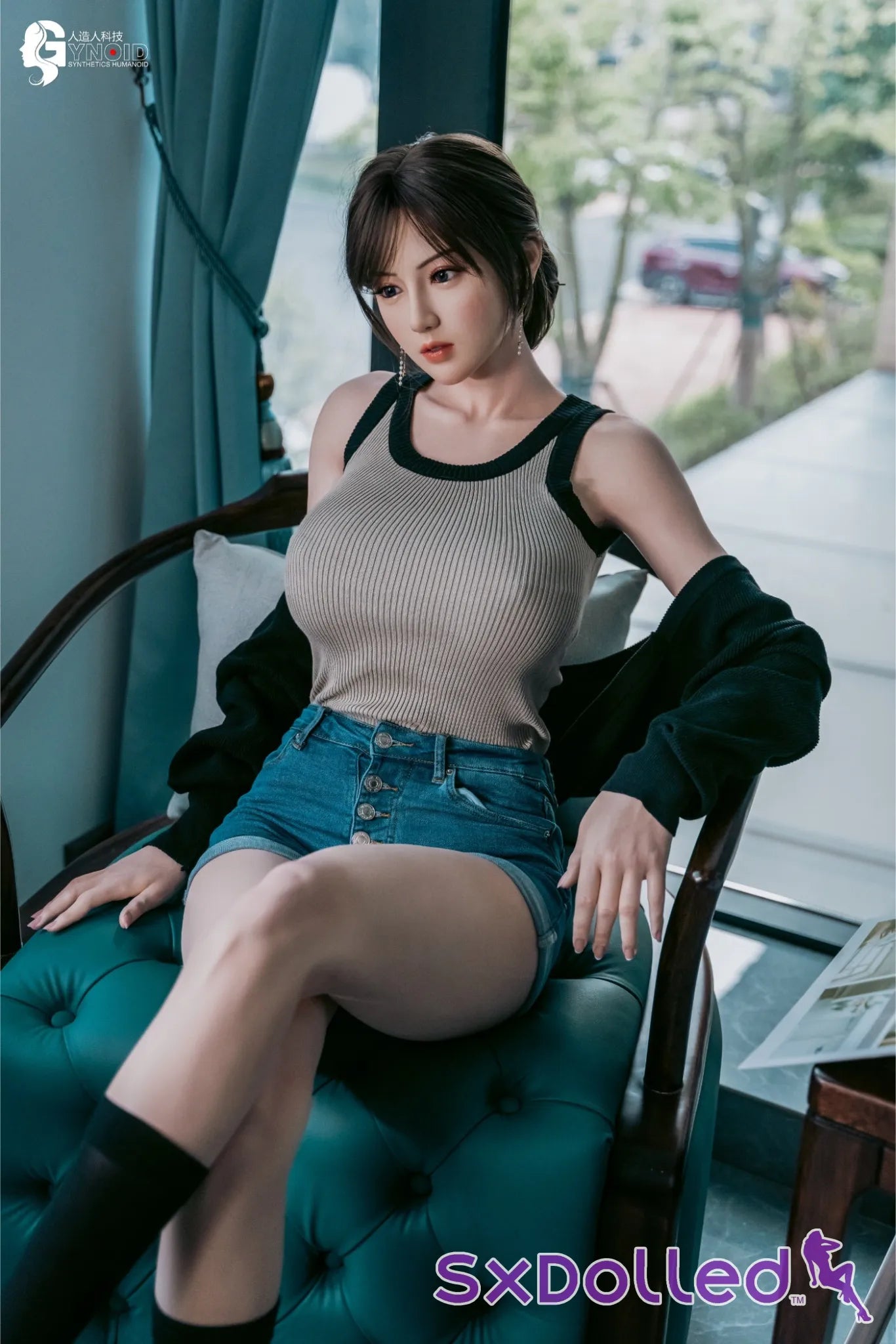Leyla A (I-Cup) (168cm) | Ultra Realistic Sex Doll | Gynoid Doll I-Cup / 168cm / Brunette Sex Doll