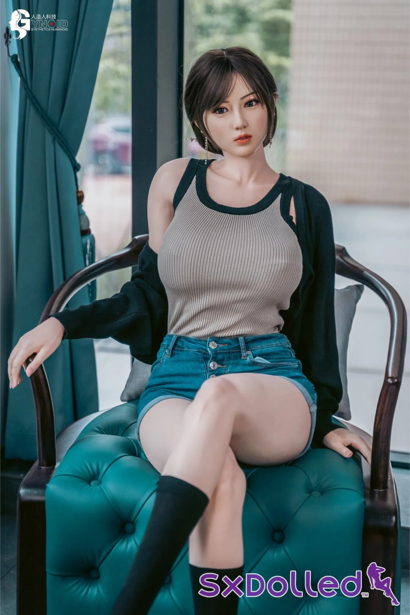 Leyla A (I-Cup) (168cm) | Ultra Realistic Sex Doll | Gynoid Doll I-Cup / 168cm / Brunette Sex Doll