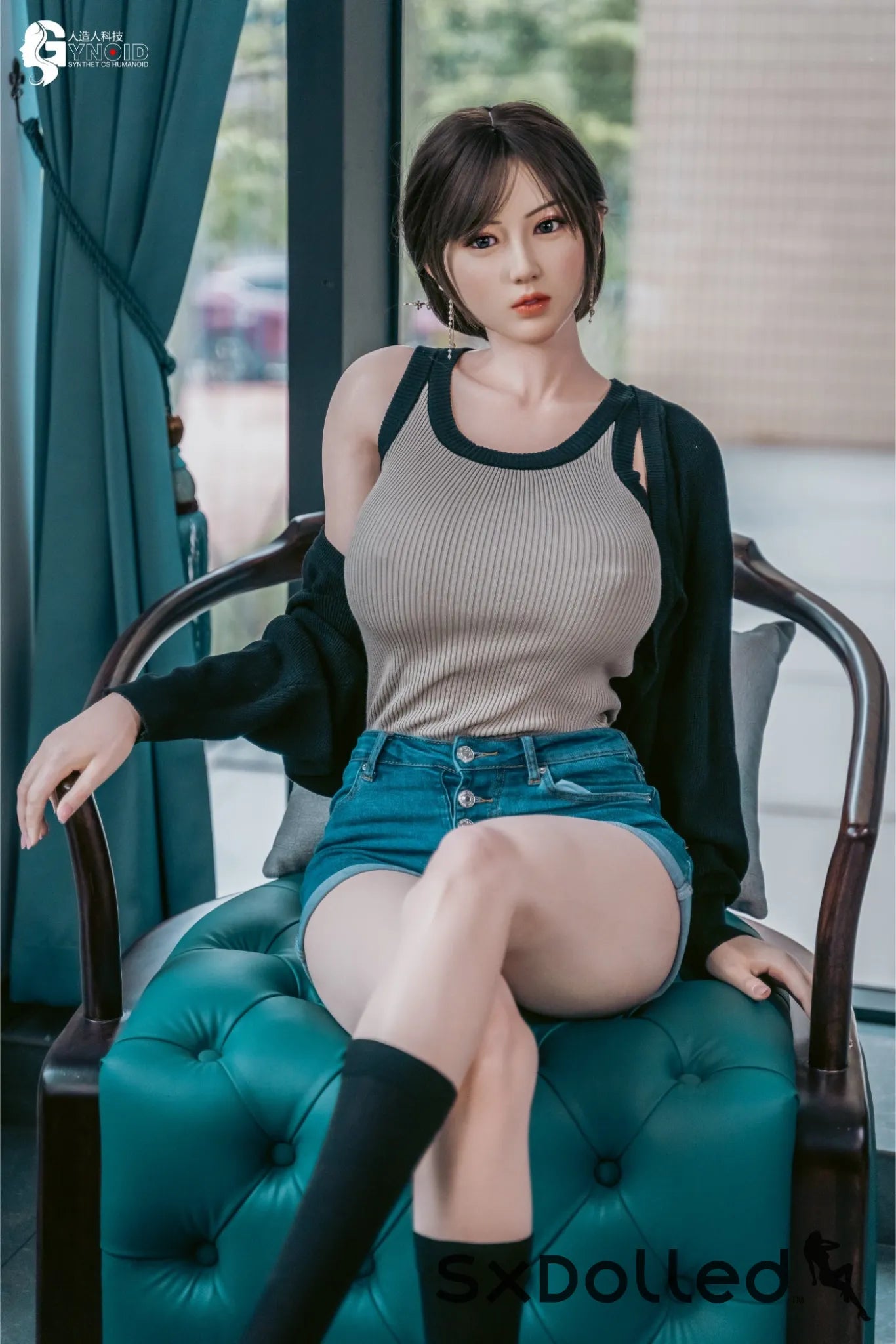 Leyla A (I-Cup) (168cm) | Ultra Realistic Sex Doll | Gynoid Doll I-Cup / 168cm / Brunette Sex Doll