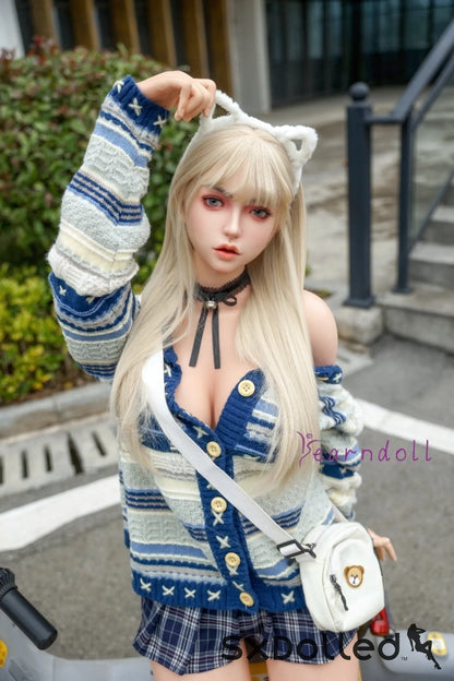 Lian A (F-Cup) (158cm) | ROS Blonde Asian Sex Doll | Yearn Doll F-Cup / 158cm / Blonde Sex Doll