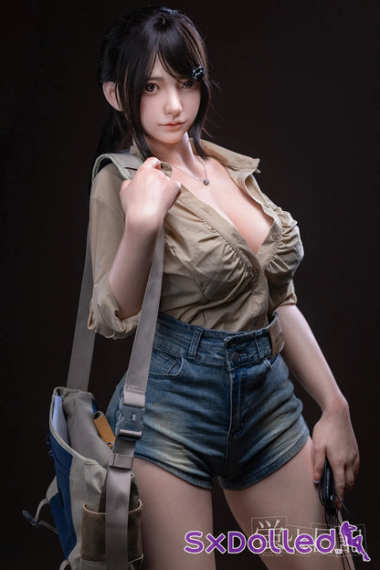 Lian C (I-Cup) (164cm) | Japanese Tourist Sex Doll | Firefly Diary - I-Cup / 164cm / Black - Sex Doll