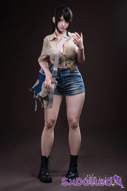 Lian C (I-Cup) (164cm) | Japanese Tourist Sex Doll | Firefly Diary - I-Cup / 164cm / Black - Sex Doll
