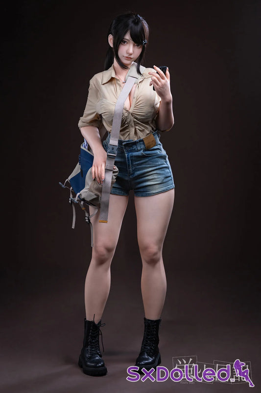 Lian C (I-Cup) (164cm) | Japanese Tourist Sex Doll | Firefly Diary - I-Cup / 164cm / Black - Sex Doll