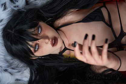 Liana A (A-Cup) (161cm) | Slim Emo Petite Sex Doll | Irontech Doll A-Cup / 161cm / Black Sex Doll