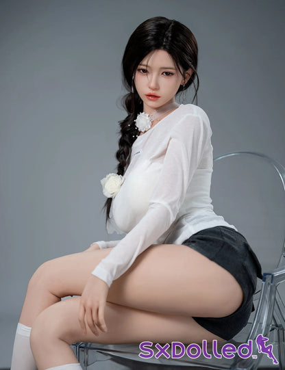 Liang-3 (F-Cup) (168cm) | Thin Busty Asian Sex Doll | Top CY Doll - F-Cup / 168cm / Black - Sex Doll