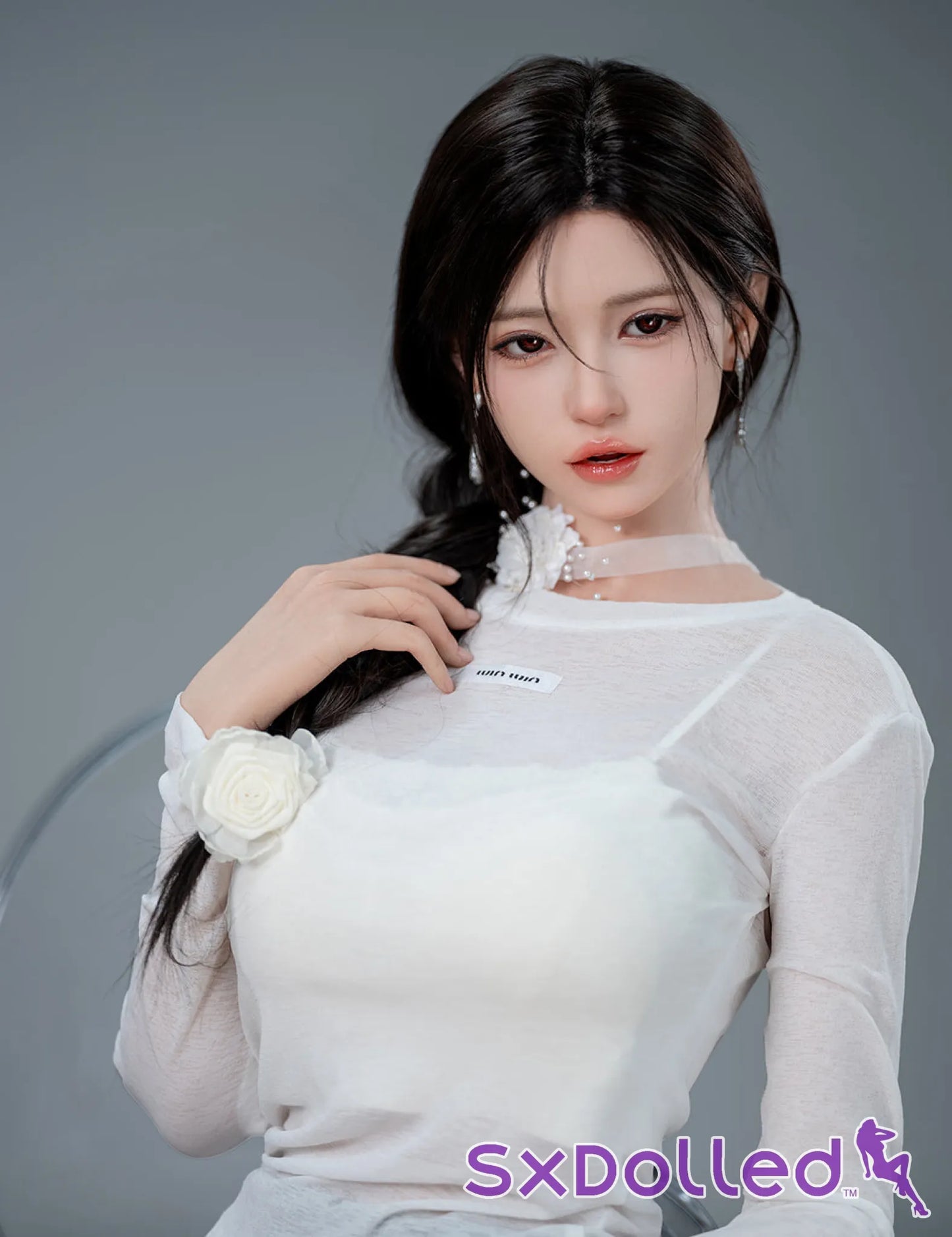 Liang-3 (F-Cup) (168cm) | Thin Busty Asian Sex Doll | Top CY Doll - F-Cup / 168cm / Black - Sex Doll