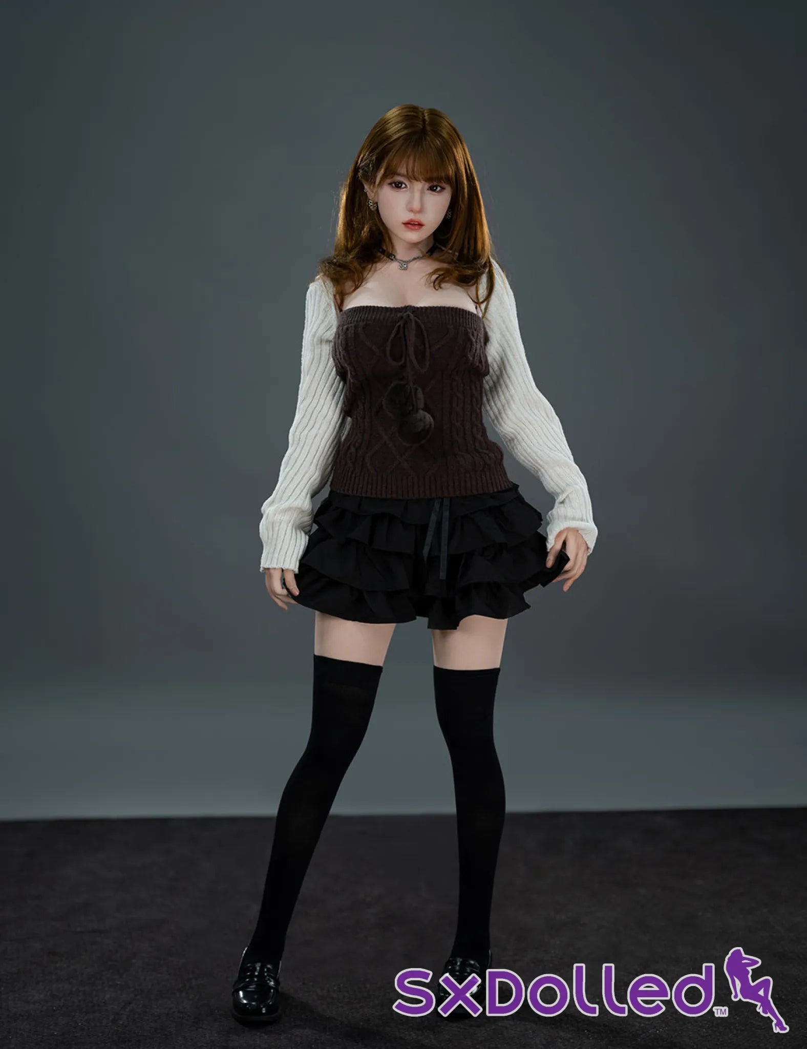 Liang A (D-Cup) (157cm) | Asian Soft Face Sex Doll | Top CY Doll D-Cup / 157cm / Brunette Sex Doll